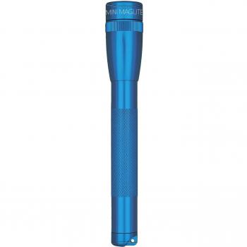 Mini LED Flashlight 2-Cell AA with Holster - Blue