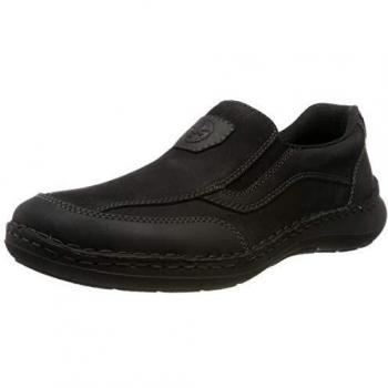 Rieker Men's 03060-00 Loafers, Black
