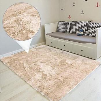 alfombras Salon Grandes - Pelo Largo Alfombra habitación Dormitorio Lavables Comedor Moderna vivero