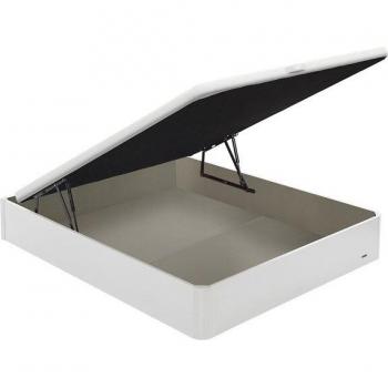 Canapé abatible de madera Flex 19 blanco 3D 105x190 (montaje incluido)