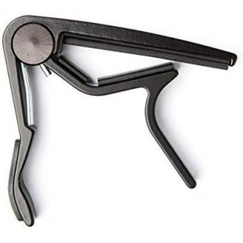 Dunlop  88-b  Trigger  diapasón ancho-negra-su forma ergonómica y mango acolchado proporciona una fácil colocación