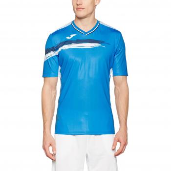 Joma Picasho - Camiseta de manga corta para hombre, color azul royal, talla M