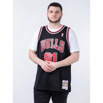 Mitchell & Ness Chicago Bulls Dennis Rodman 1995 Black Swingman Jersey