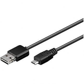 Cable USB 2.0 A Macho a Micro B Macho Rotante de 2 metros - Easy GOOBAY