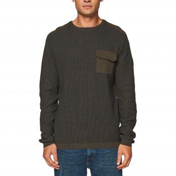 edc by Esprit 108cc2i002, suéter para Hombre, Verde