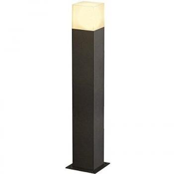 Lámpara de Pie SLV Grafit 60 cm, color antracita/blanco, E27, máx. 11W, IP44