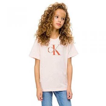 Calvin Klein Jeans IG0IG00022 T-Shirt Manica Corta niña Pesca 8