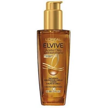 L'Oréal Paris Aceite Tratamiento Sublimador Para El Cabello, Para Todo Tipo de Pelos, Elvive Aceite Extraordinario, 100 ml