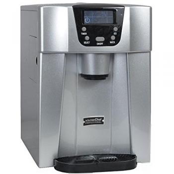 Máquina de Hielo y Dispensador de Agua Kitchen Chef HBZ12EAU - 140W, 12kg/24h