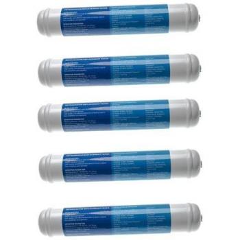 Filtro de agua 5x compatible con refrigeradores LG Electronics GR-P227STJA, GR-P227SUJA, GR-P227XTQA, GR-P227YLQA - Vhbw