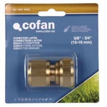 Conector de Manguera de Latón 3/4 (19 mm)