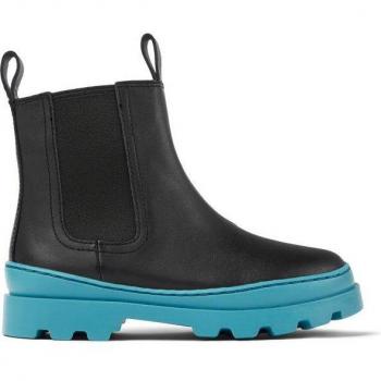 Camper K900320-002 Brutus Kids Black Leather Boots