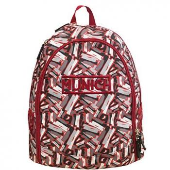 Mochila Casual Munich Blocks Adaptable 46x33cm, 22 Litros, Multicolor
