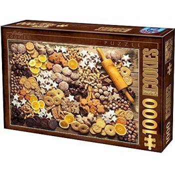 Rompecabezas Vintage de Galletas D-Toys 1000 Piezas 47x68cm