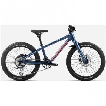 Bicicleta de montaña Orbea MX 20 Team Disc 24 pulgadas color azul-rojo