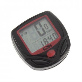 Impermeable Velocimetro Cuentakilometros Pantalla LCD SD-548B Odómetros para Bicicleta