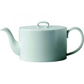 Wedgwood Gio Teapot - Elegant Porcelain Tea Pot with Modern Design