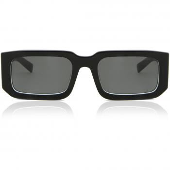 Prada PR 06YSF Asian Fit 09Q5S0 Men's Black Sunglasses 54mm