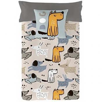 COSTURA Funda nórdica Dogs Cama 90 cm