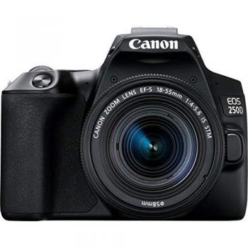 Canon EOS 250D Kit DSLR 24,1 MP con objetivo 18-55mm IS STM Negro