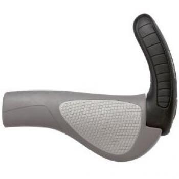 Ergon Acople Manillar Izquierdo GP2 Negro - Acople para puños ergonómico, diseño específico para la mano izquierda, color negro, fabricado en materiales de alta calidad para mayor durabilidad y comodidad durante el uso