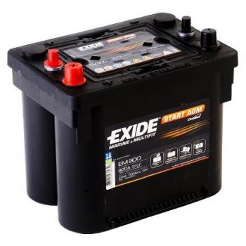 Batería Exide Marina Vintage EM900. 42 Ah – 700A(EN) 12V. 230x173x206mm