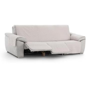 Funda sofá Relax 3 plazas MonteBlanco, color Beige, medidas 100 x 110 x 160 cm