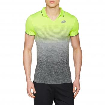 Lotto Sport, Court II Polo para hombre, Hombre, COURT II POLO, yellow/Black, XX-Large