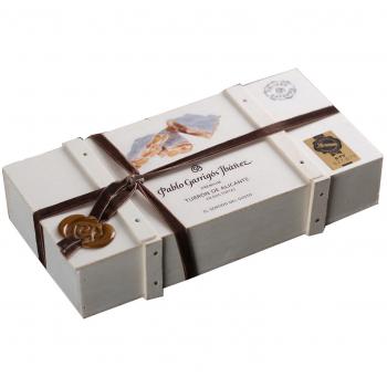 Turrón de Alicante Pablo Garrigós premium estuche madera 300gr