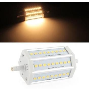 Sonline R7S/J118 10W 27 LED 5630 SMD Lampara Bombillas 3000K 1000LM Blanco Calido 118mm