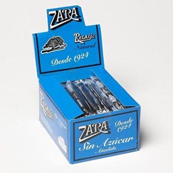 Zara Barritas de Regaliz Natural Sin Azúcar, Pack de 100 Unidades