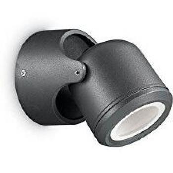 Aplique de exterior negro 1 bombilla IP44 GU10 - Ideal Lux