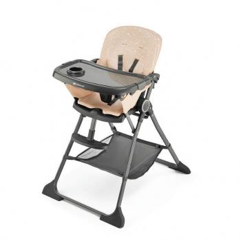 Trona Kinderkraft FOLDEE Plegable para Bebé, Color Rosa