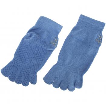 Abus Pilates - Calcetines de Pilates, tamaño S - M, Color Azul