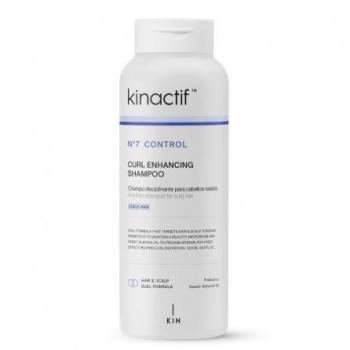 Shampoo KINACTIF Nº7 Control Curl Enhancing 300ml - Mejora la definición de rizos, hidrata y nutre el cabello rizado, fórmula suave sin sulfatos, ideal para cabellos ondulados y rizados
