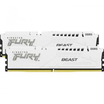 Kingston FURY Beast White DDR5 5200MHz 32GB 2x16GB CL36