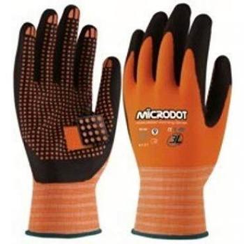 3L 676A1 - Guante Nilon Con Nitrilo Foam Talla