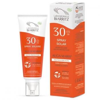 Spray Solar Cara y Cuerpo SPF30 BIO Alga Maris - 100 ml