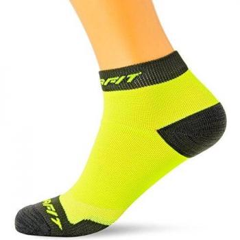Dynafit Vertical Mesh Footie, Calcetines para Hombre, Hombre, Vertical Mesh Footie, Giallo