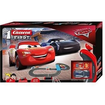 Carrera First - Disney Pixar Cars Circuito de Coches de Jackson Storm, Pista de 2.9m