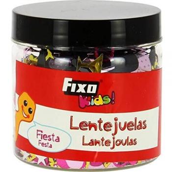 Fixo Fiesta Bote de Lentejuelas, Multicolor, Talla unica
