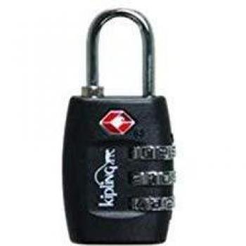 Kipling TSA LOCK Candado para Equipaje, 15 cm, Plateado