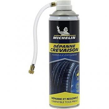Sellador de neumáticos Michelin 009472 - Reparación y reginflado sin desmontaje - 500ml