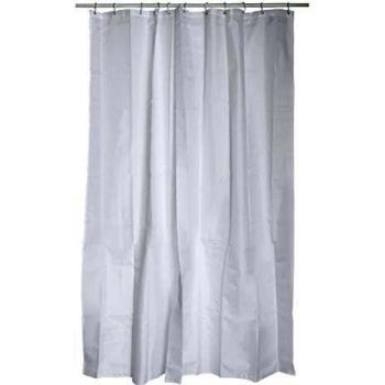 CORTINA DE BAÑO POLIÉSTER 120X200 BLANCO
