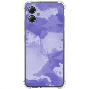 Funda Silicona Antigolpes Acuarela 01 para Motorola Moto G84 5G