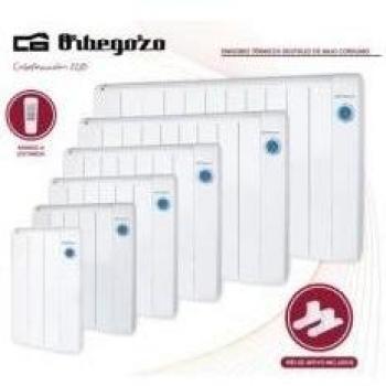 Orbegozo RRE-1010 Emisor Térmico Programable de Bajo Consumo, 1000W, 6 Elementos, Blanco