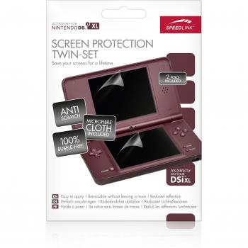 Speed-Link Screen Protection Twin-Set for NDSi XL - cajas de video juegos y accesorios