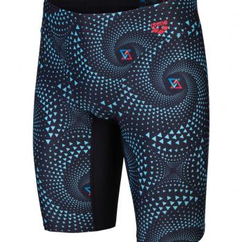 Bañador Arena Fireflow Swim Jammer Negro Azul - 75