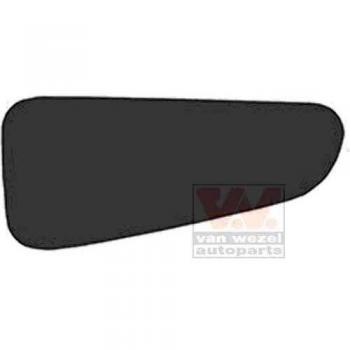glass of rear view mirror with plastovým holder aspherical R
