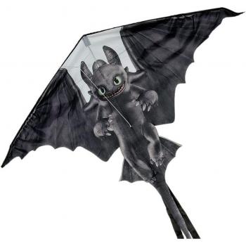 Happy People 16682 - dragones Kite sin dientes, negro